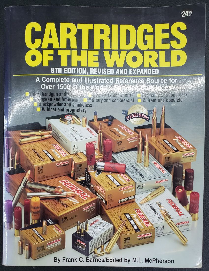 Cartridges of the World (8th Edition, Rev. & Expanded)