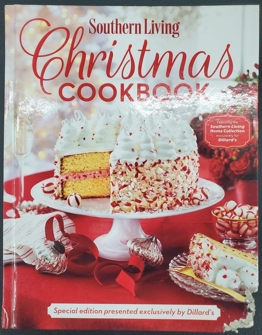 Southern Living Christmas Cookbook 2017 {Special edition presented exclusively by Dillard's}